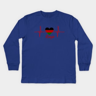 Kenya Kids Long Sleeve T-Shirt